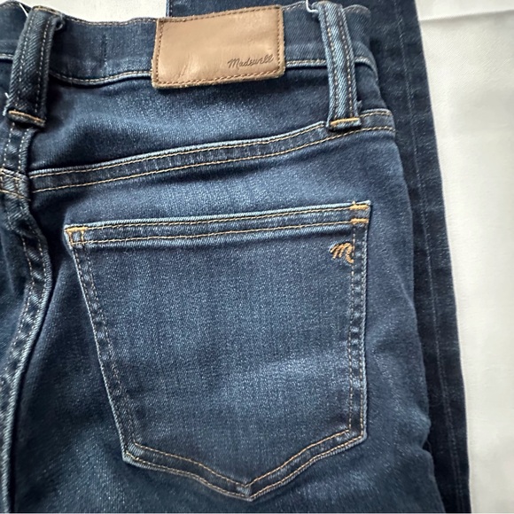 Madewell 9” high rise skinny dark wash denim jeans women’s 25‎ - Picture 7 of 16